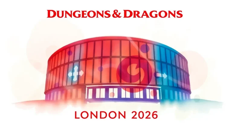DUNGEONS & DRAGONS FAN EXPO HEADS TO THE O2 IN LONDON 2026