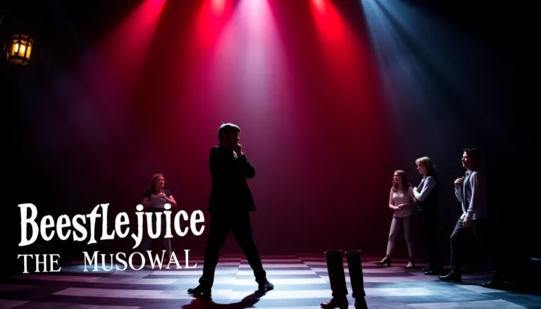 BEETLEJUICE THE MUSICAL CREEPS INTO SOHO'S PRINCE EDWARD THEATRE