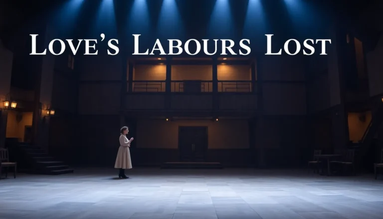 LOVE'S LABOURS LOST CAST ANNOUNCED FOR SHAKESPEARE'S GLOBE