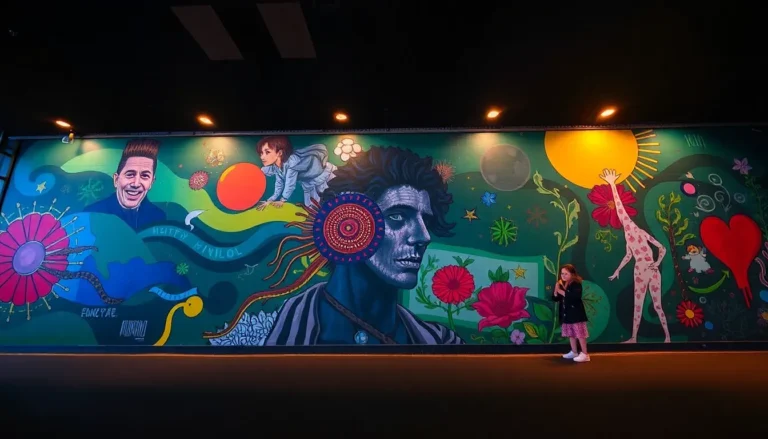 MASSIVE SOUTH BANK MURAL EXPLORES ART AND MENTAL HEALTH