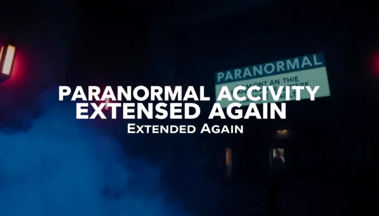 PARANORMAL ACTIVITY EXTENDED AGAIN AT AMBASSADORS THEATRE