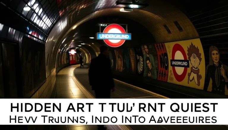 HIDDEN ART QUEST: NEW APP TURNS LONDON UNDERGROUND INTO ADVENTURE