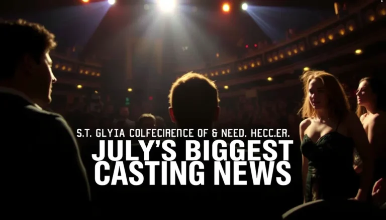 WEST END THEATRE SCENE HEATS UP: JULY'S BIGGEST CASTING NEWS