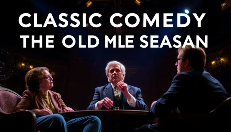 CLASSIC COMEDY RETURNS TO THE OLD VIC THIS SEASON