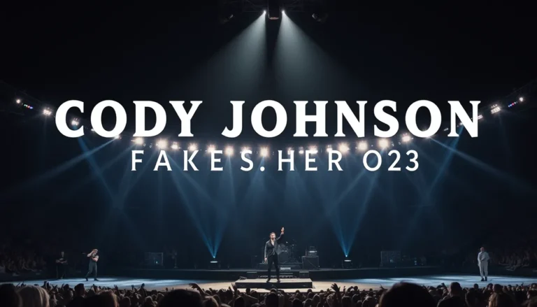 CODY JOHNSON TAKES OVER THE O2 THIS OCTOBER