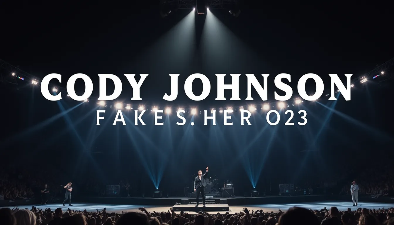CODY JOHNSON TAKES OVER THE O2 THIS OCTOBER