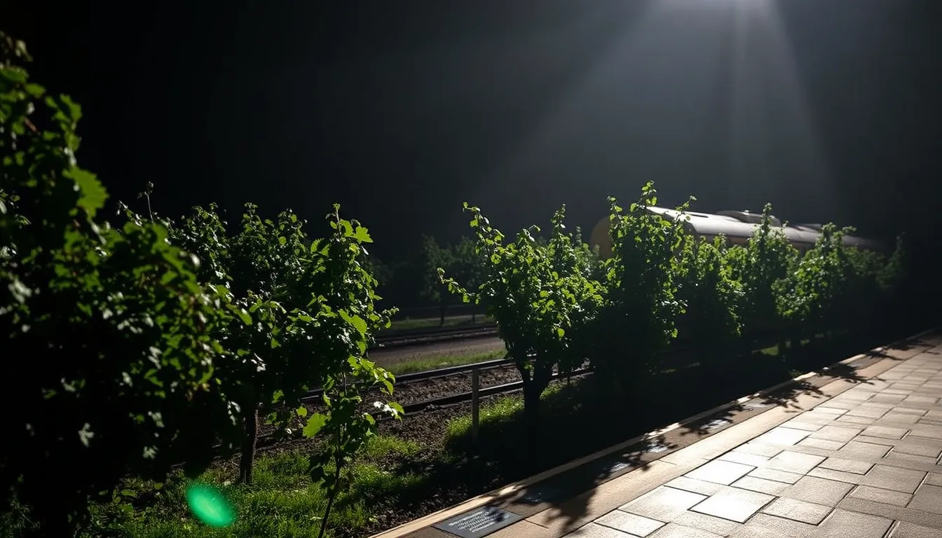 DENMARK HILL STATION'S SECRET VINEYARD: SOUTH LONDON'S HIDDEN GEM