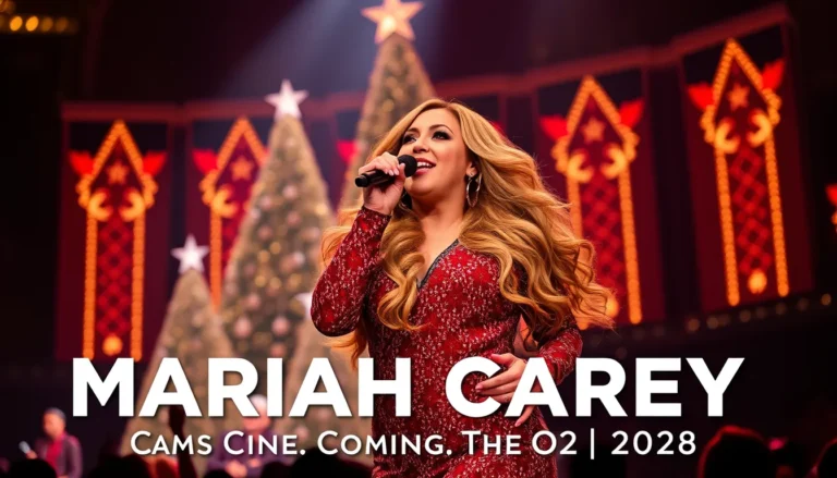MARIAH CAREY CHRISTMAS SPECTACULAR COMING TO THE O2 IN 2026