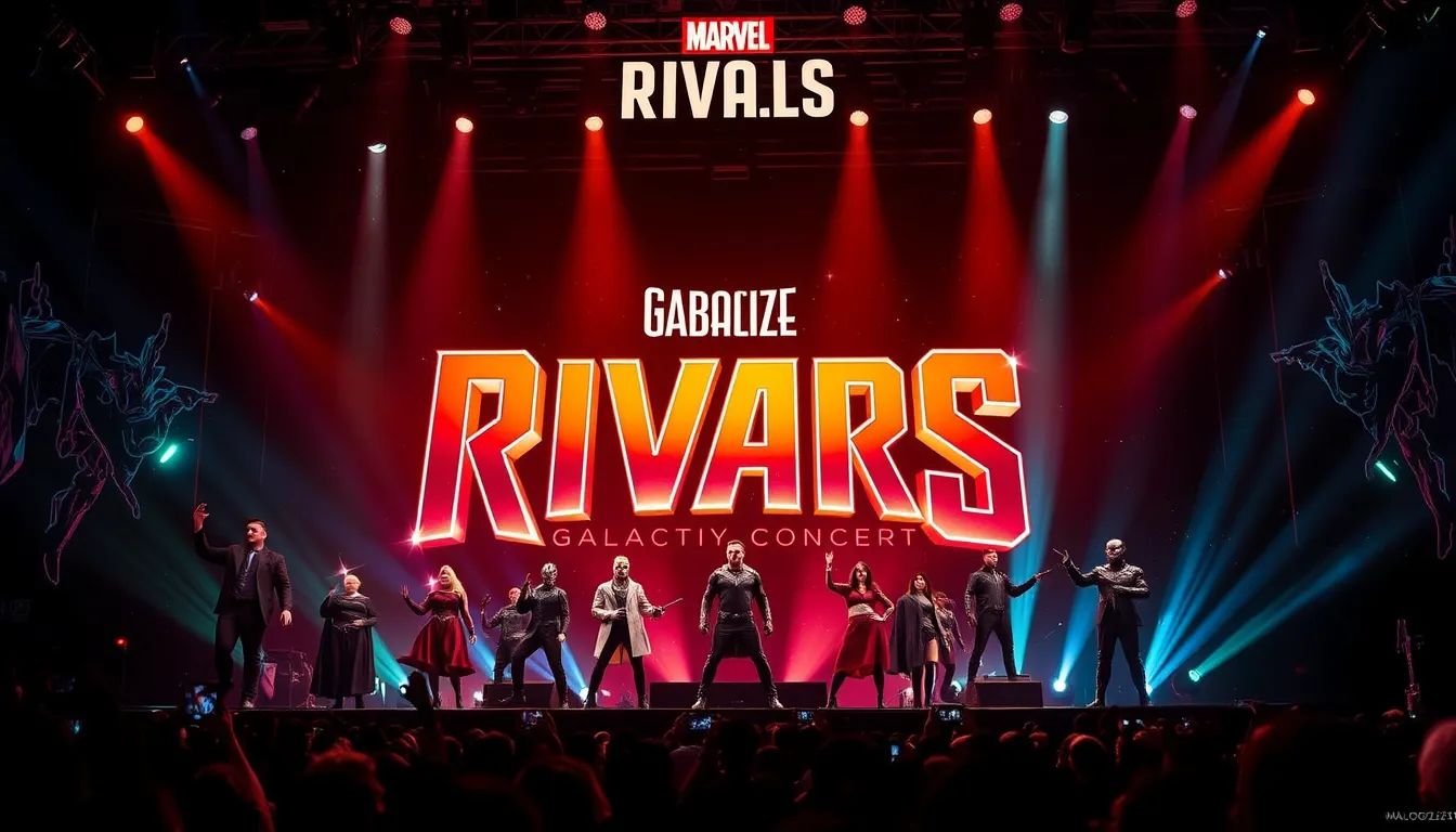 MARVEL RIVALS GALACTIC CONCERT COMING TO THE O2 IN OCTOBER 2026