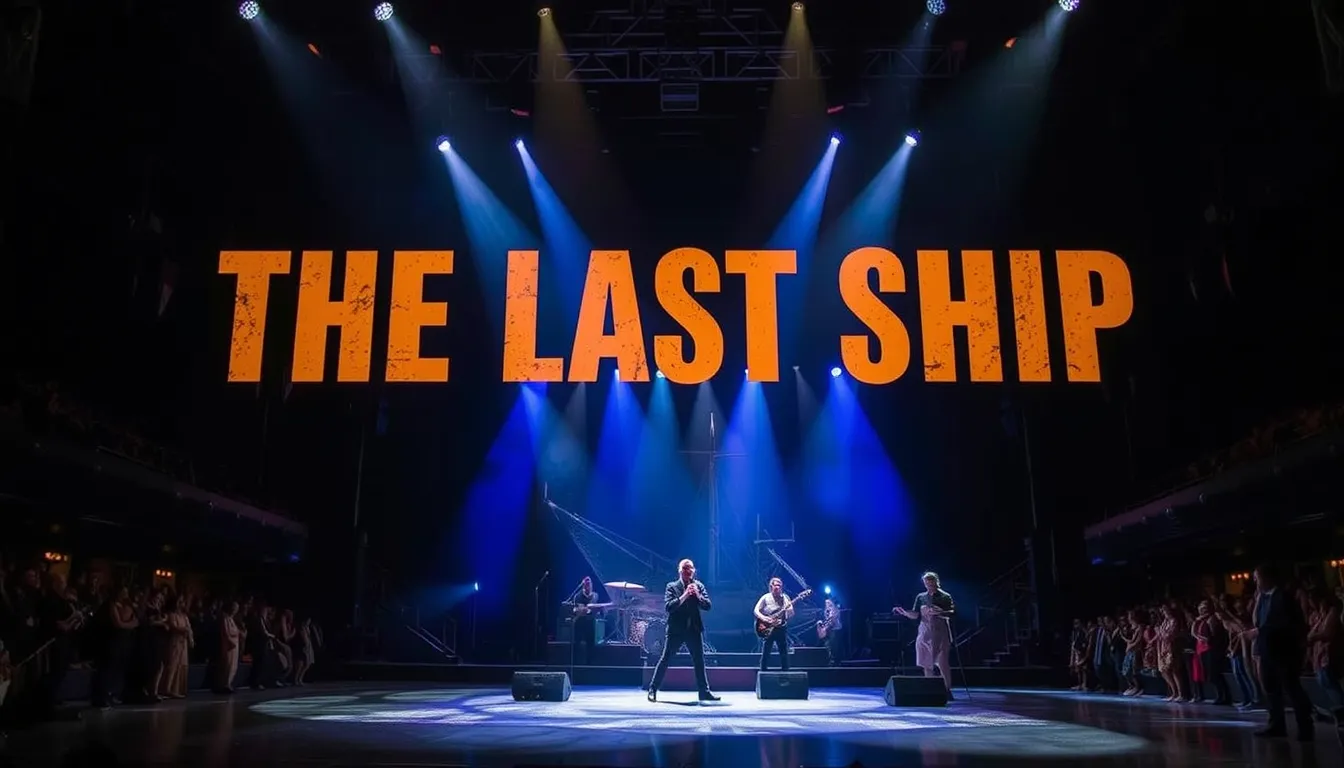 SHAGGY RETURNS TO STING'S THE LAST SHIP AT THEATRE ROYAL DRURY LANE
