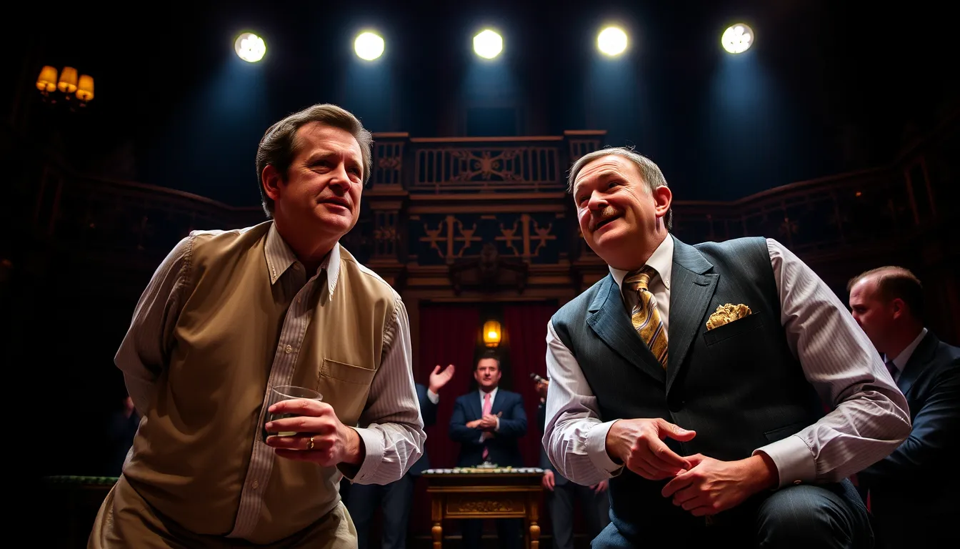 THE OLD VIC REVIVES CLASSIC COMEDY AS WARCHUS ERA ENDS