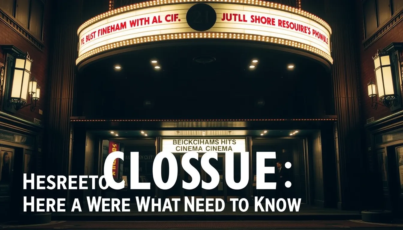BECKENHAM'S HISTORIC CINEMA FACES CLOSURE: HERE'S WHAT YOU NEED TO KNOW