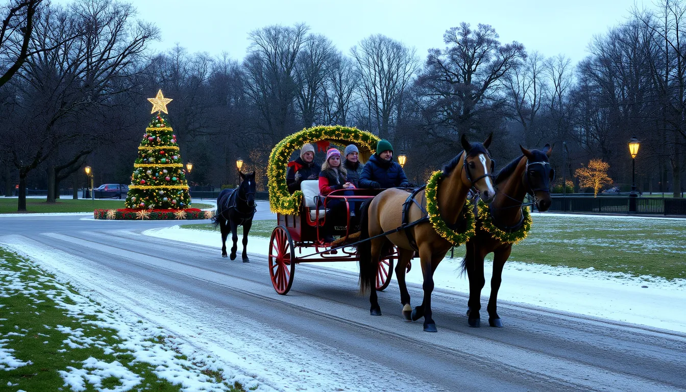 CHRISTMAS CARRIAGE RIDES THROUGH RICHMOND PARK 2026