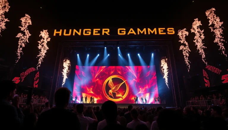 HUNGER GAMES STAGE SHOW HITS CANARY WHARF WITH NEW CAST