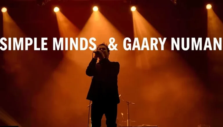 SIMPLE MINDS & GARY NUMAN LIVE AT THE O2 ARENA MAY 2027