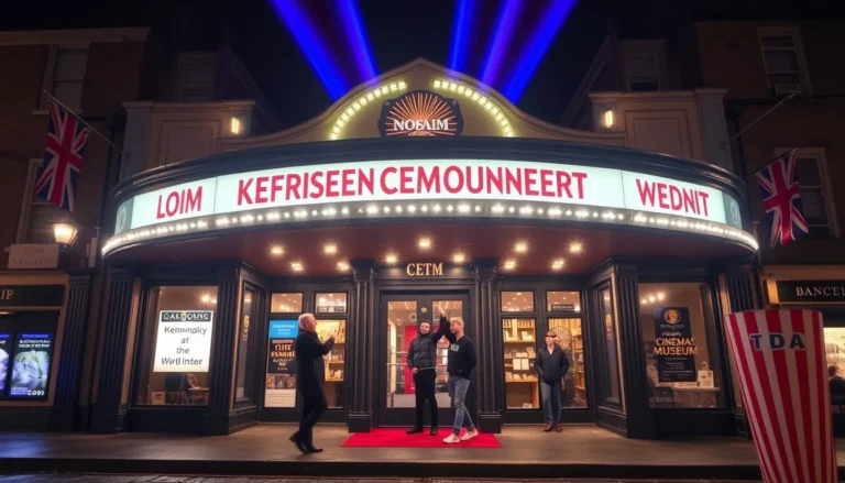 STARS RALLY FOR KENNINGTON'S CINEMA MUSEUM THIS AUTUMN